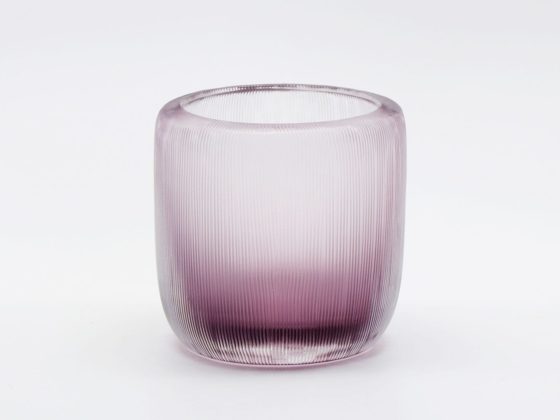 Inside Venice Shop | Micheluzzi Glass - Vases Rullo Liliac, Original Murano Glass
