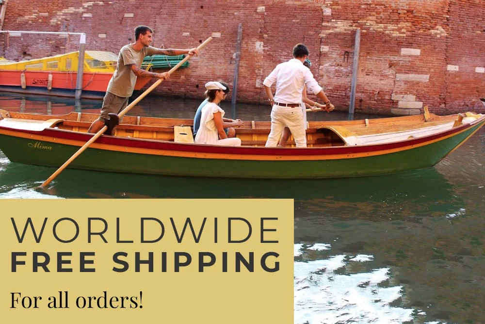 WORLDWIDE FREE SHIPPING for all orders | Inside Venice Shop